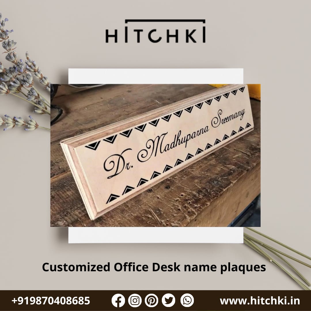 Personalize Your Workspace with Our Customized Office Desk Name Plates,Noida,Furniture,Other Household Items